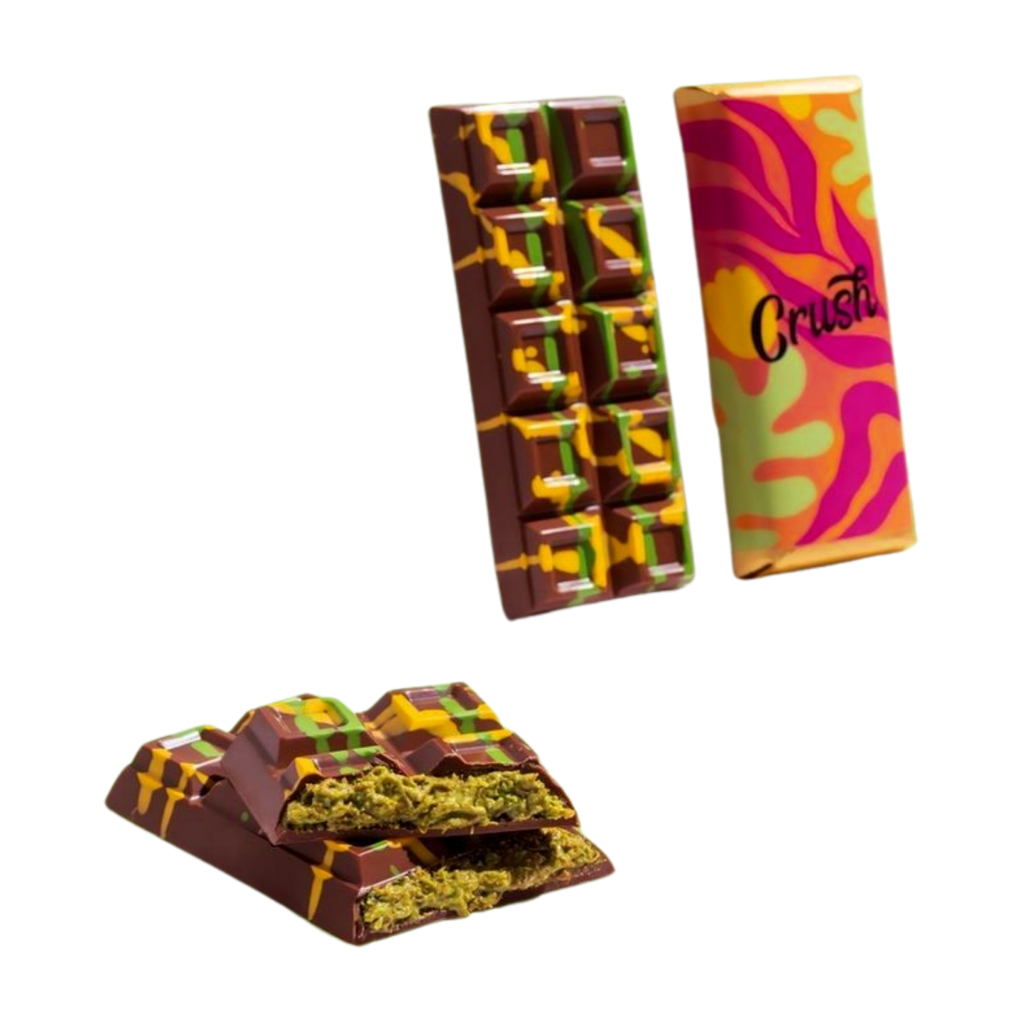 Crush Dubai Chocolate Bar 210G