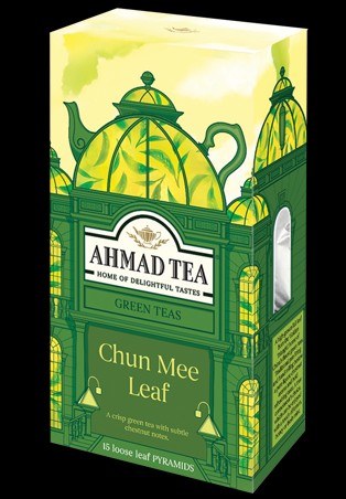 Ahmad Chun Mee Green Tea Pyramid Bags