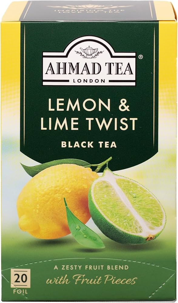 Ahmad Lemon and Lime Twist Tea Bags