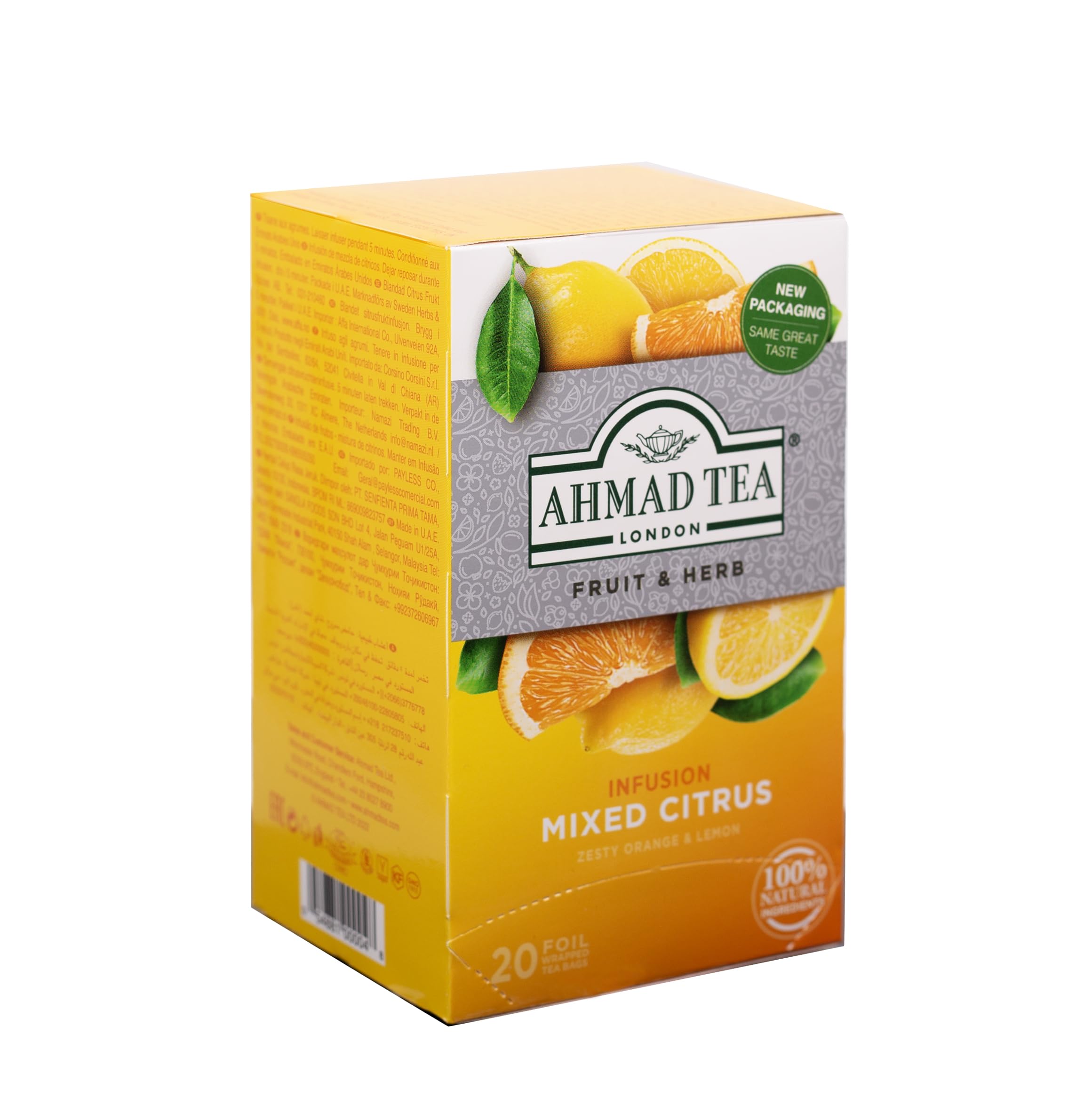 Ahmad Mixed Citrus Herbal Tea Bags