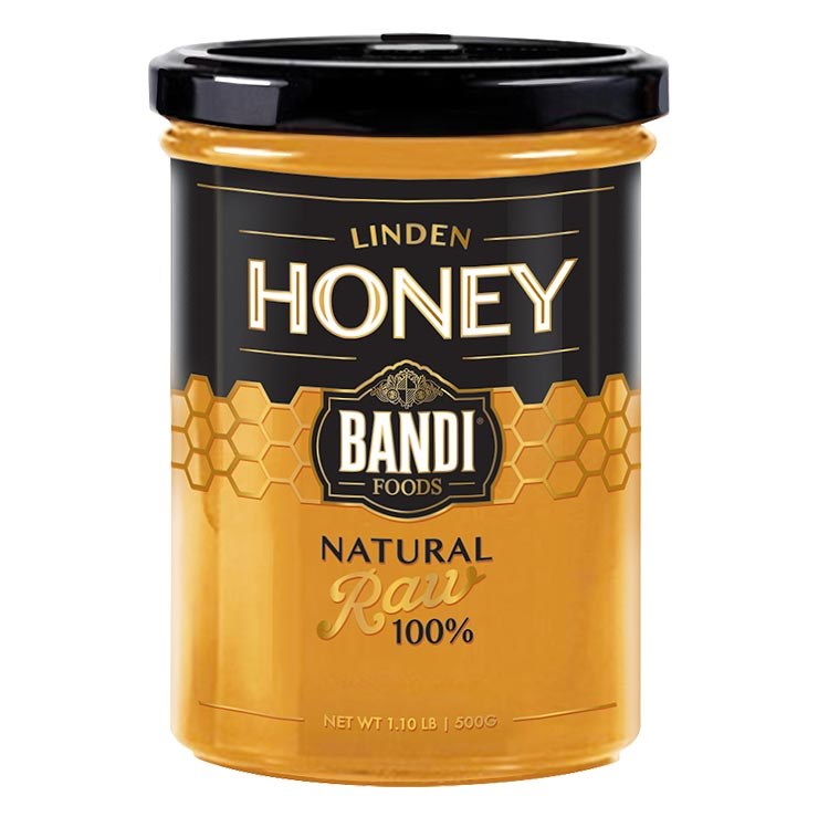 Bandi Linden Honey Natural Raw
