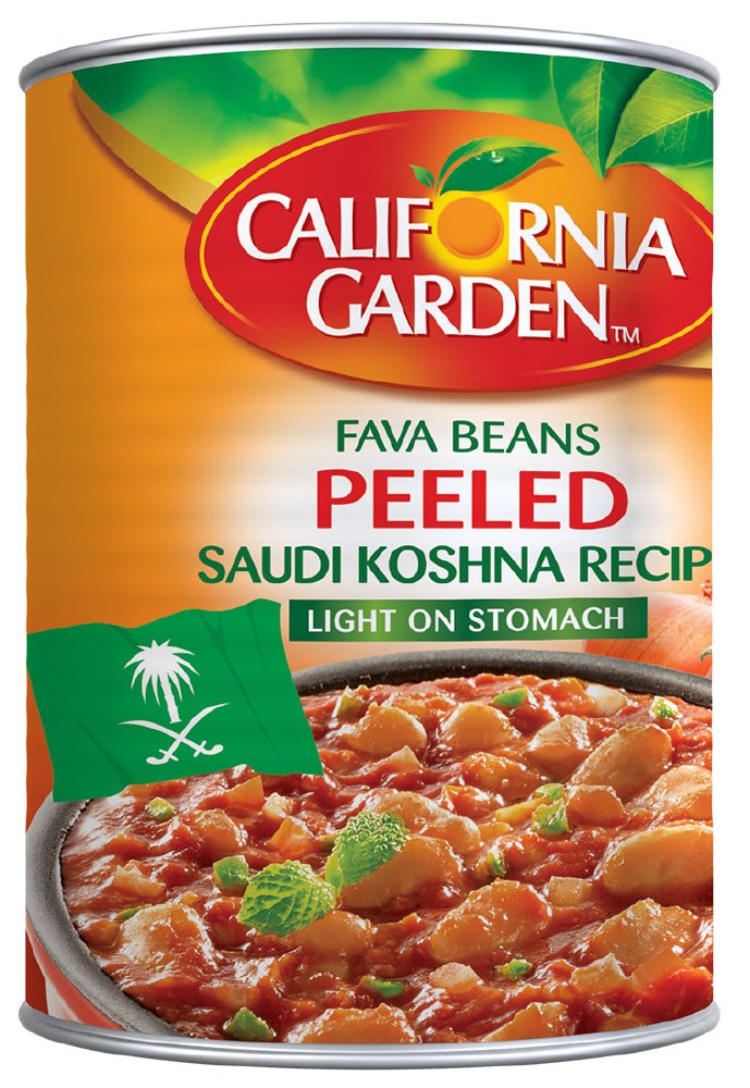 California Garden Saudi Style Peeled Fava Beans