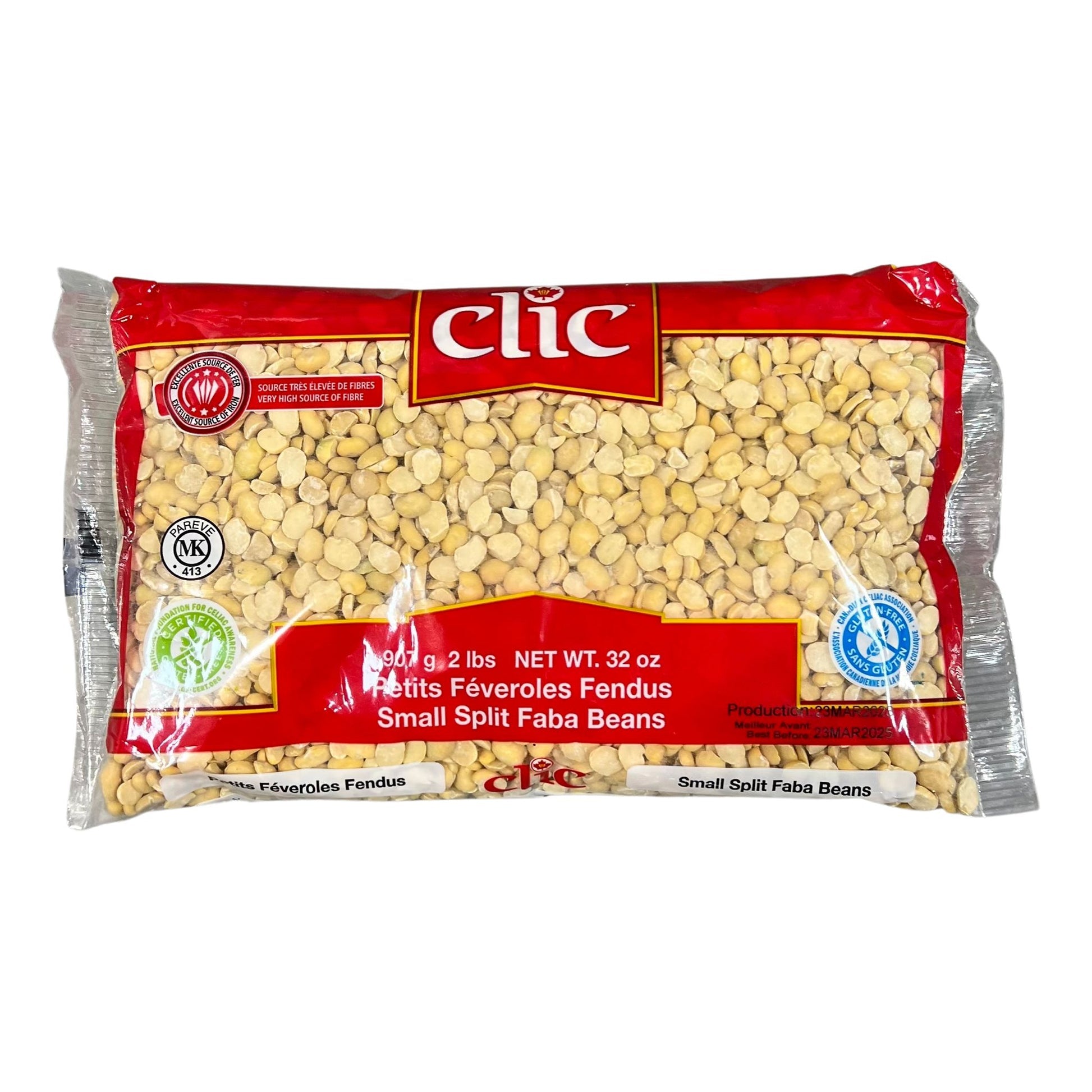 Clic Split Small Fava Beans