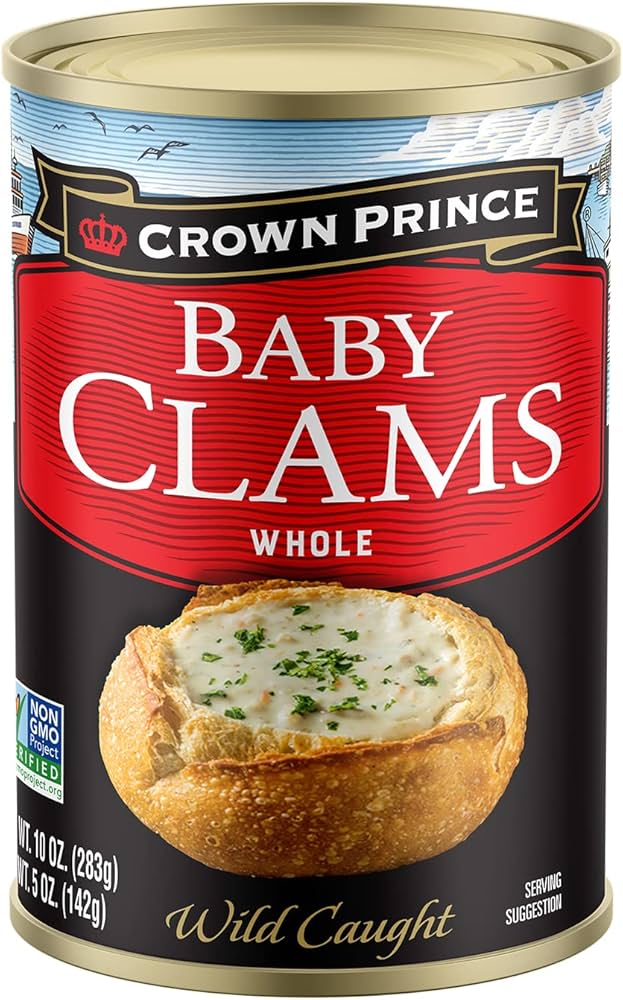 Crown Prince Baby Clams in Water