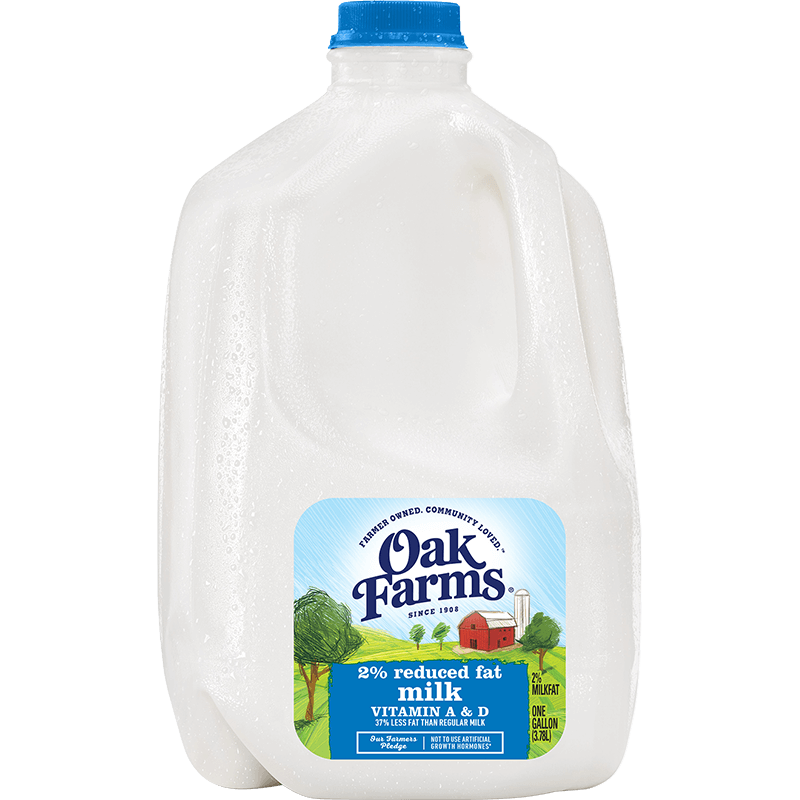 Oak Farms Reduced Fat Milk