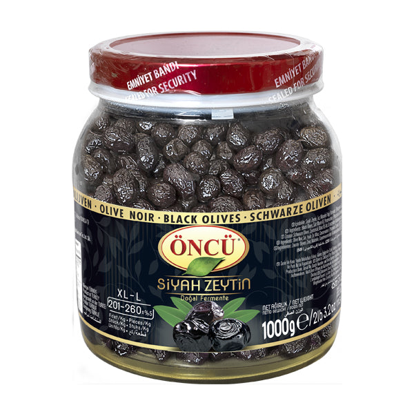 Oncu Whole Black Olives