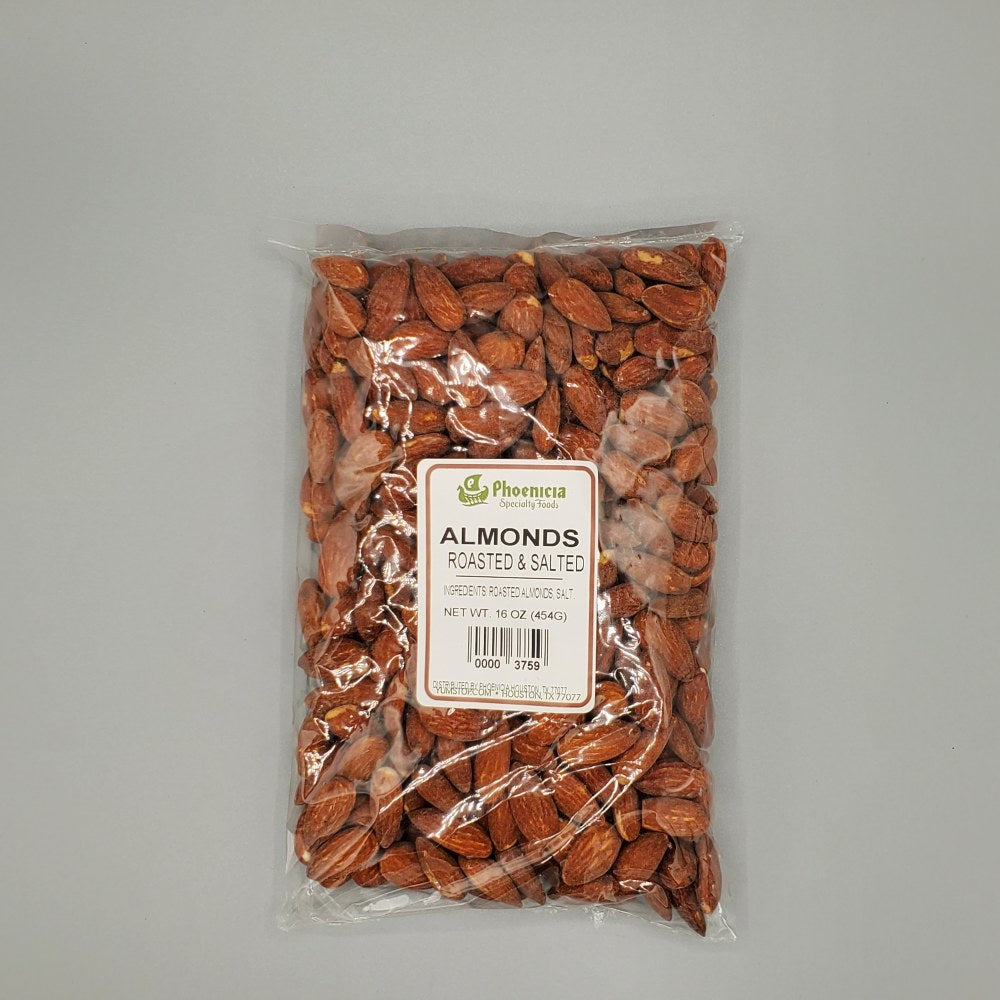 Phoenicia Roasted Salted Almonds In Shell