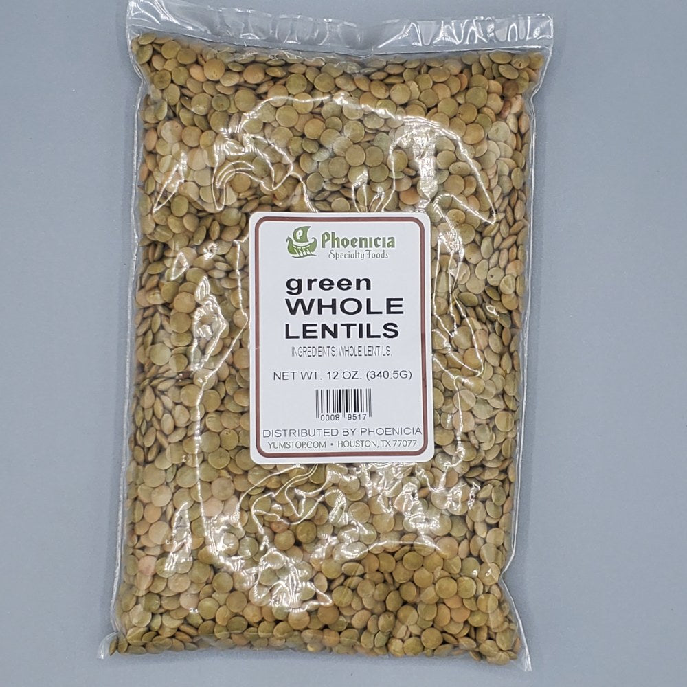 Phoenicia Whole Green Lentils