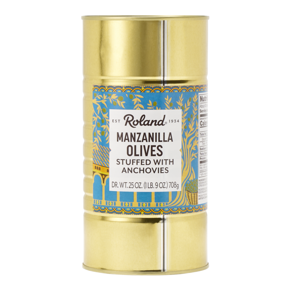 Roland Manzanilla Olives Stuffed With Anchovy